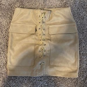 Tan Skirt